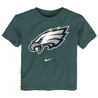 T-shirt Nike vert pour tout-petit avec logo principal des Philadelphia Eagles