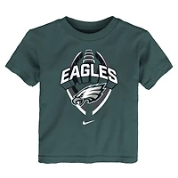 Toddler Nike Midnight Green Philadelphia Eagles Icon Legend Dri-FIT T-Shirt