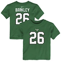 Toddler Nike Saquon Barkley Midnight Green Philadelphia Eagles Player Name & Number T-Shirt