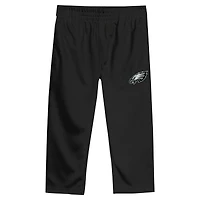Ensemble t-shirt et pantalon à col en V vert/noir pour tout-petits des Eagles de Philadelphie Red Zone