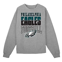 Toddler Outerstuff  Heather Gray Philadelphia Eagles Crewneck Sweatshirt & Pants Set