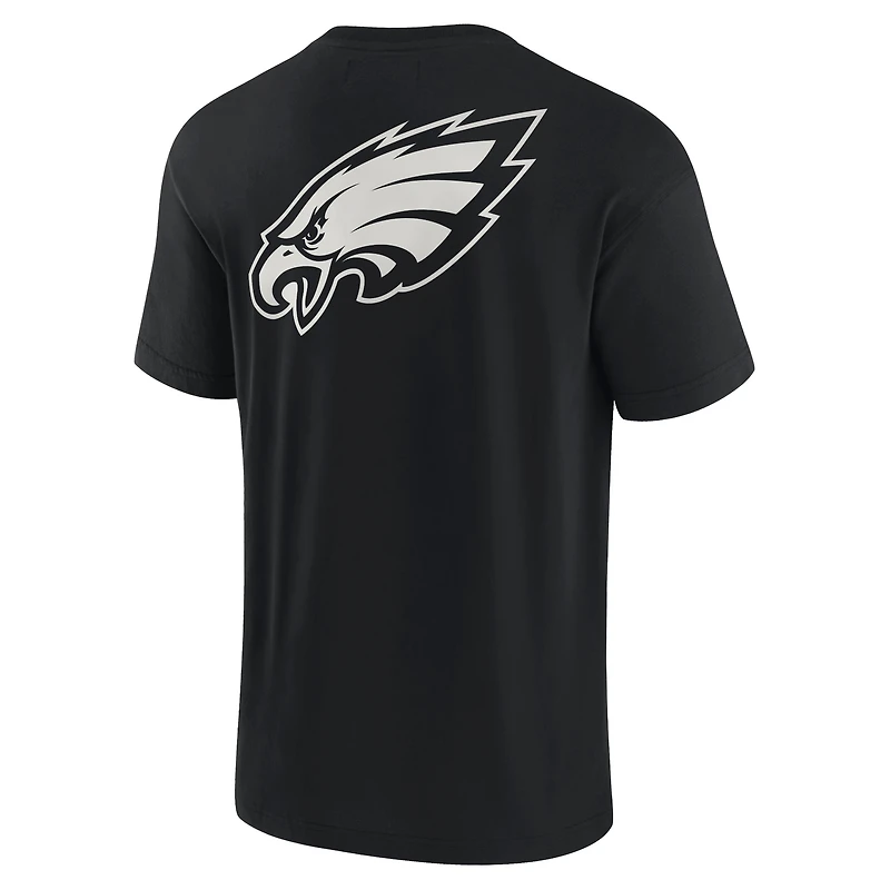Unisex Fanatics Black Philadelphia Eagles Elements Super Soft Short Sleeve T-Shirt