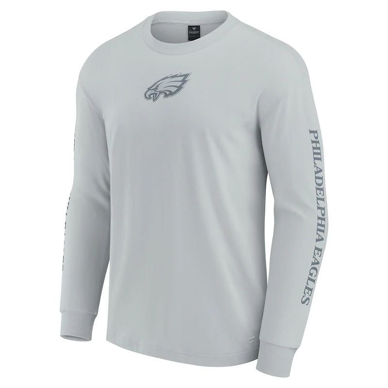 Unisex Fanatics Midnight Green Philadelphia Eagles Elements Strive Long Sleeve T-Shirt