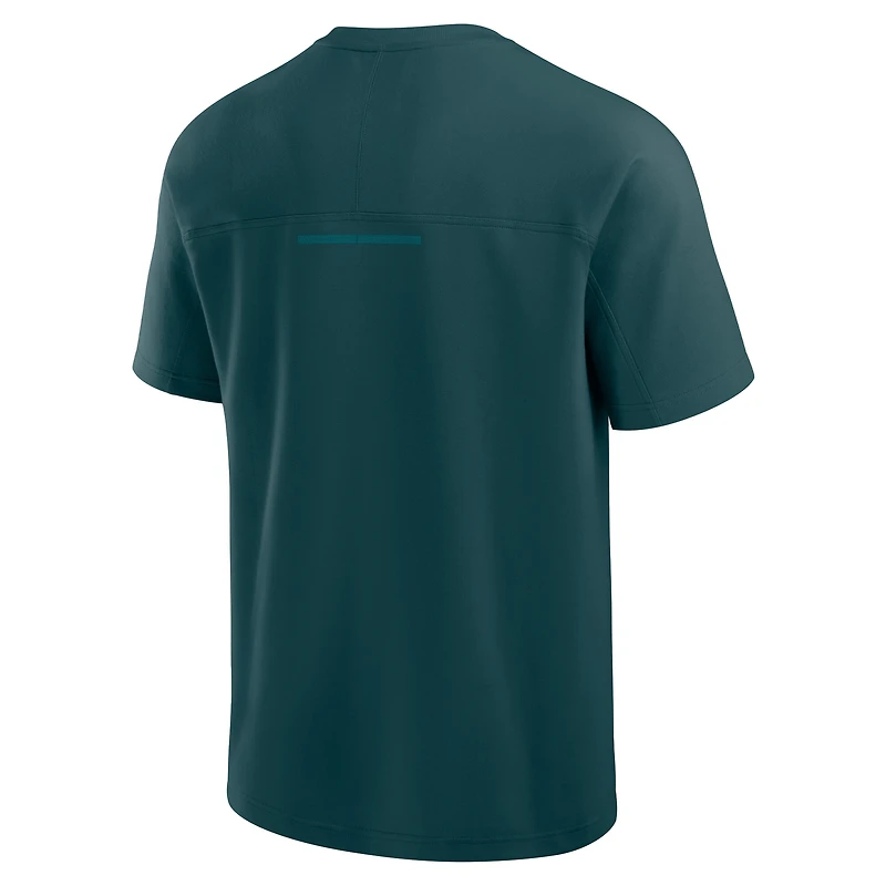 T-shirt unisexe Fanatics Midnight Green Philadelphia Eagles Elements Flex Tri-Blend