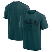 T-shirt unisexe Fanatics Midnight Green Philadelphia Eagles Elements Flex Tri-Blend