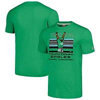 Unisex Homage Randall Cunningham Kelly Green Philadelphia Eagles Tecmo Bowl Retired Player Graphic Tri-Blend T-Shirt