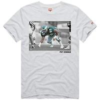 T-shirt unisexe hommage Reggie White Ash Philadelphia Eagles Pay Homage Tri-Blend