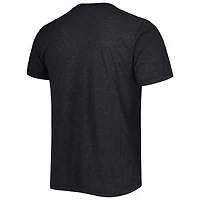 Unisex Homage Reggie White Heather Black Philadelphia Eagles  Caricature Retired Player Tri-Blend T-Shirt