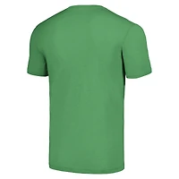 T-shirt unisexe hommage à Saquon Barkley, vert Kelly, Philadelphia Eagles, caricature du joueur, mélange de trois matières