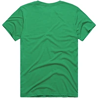 Unisex Homage x The Simpsons Kelly Green Philadelphia Eagles Tri-Blend T-Shirt