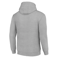 Sweat à capuche unisexe gris chiné avec logo des Philadelphia Eagles