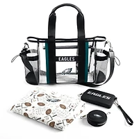 WEAR by Erin Andrews Philadelphia Eagles Clear Stadium Baby Bag