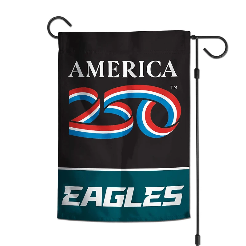 WinCraft Philadelphia Eagles 12" x 18" Double-Sided America 250 Garden Flag