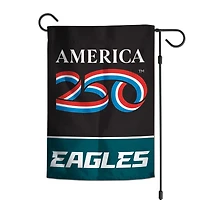 WinCraft Philadelphia Eagles 12" x 18" Double-Sided America 250 Garden Flag
