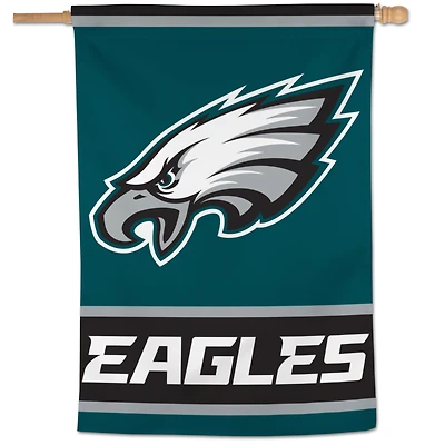 WinCraft Philadelphia Eagles Bannière verticale simple face avec logo principal 28" x 40"