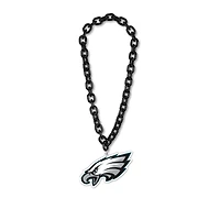 Collier en plastique avec logo à grande chaîne WinCraft Philadelphia Eagles