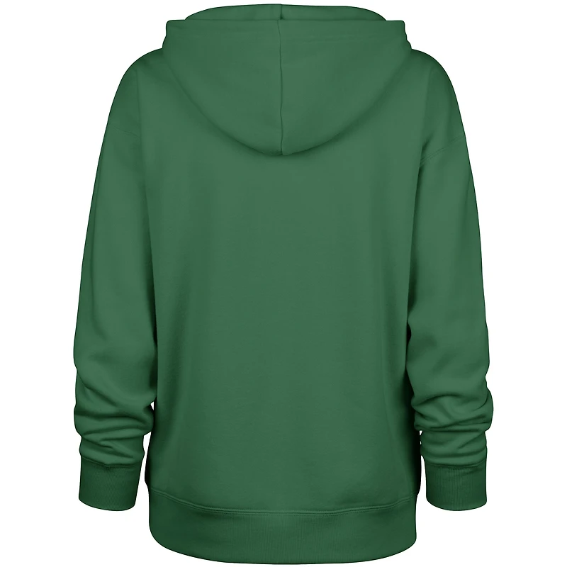 Women's '47 Kelly Green Philadelphia Eagles Plus Whirlwind Naomi Hoodie