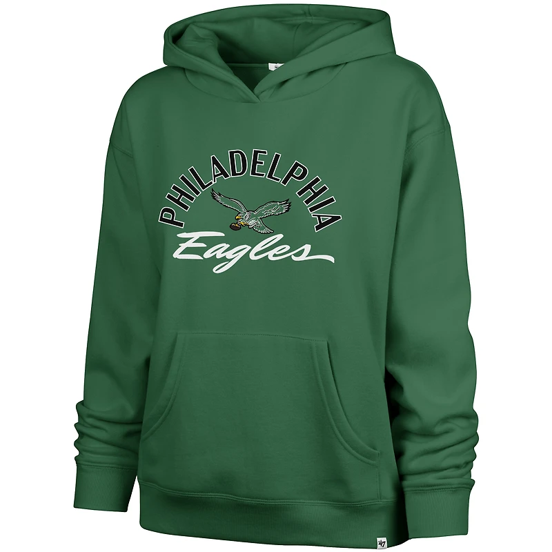 Sweat à capuche Whirlwind Naomi '47 Kelly Green pour femme des Philadelphia Eagles