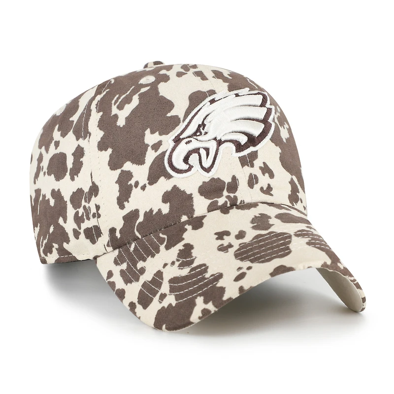 Casquette ajustable pour femme '47 Natural Philadelphia Eagles Bessie Clean Up