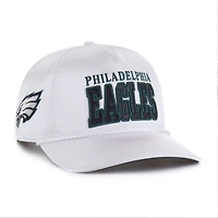 Casquette ajustable Outspoken Hitch blanche '47 pour femme des Eagles de Philadelphie