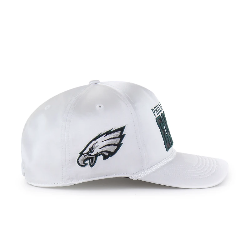 Women's '47  White Philadelphia Eagles Outspoken Hitch Adjustable Hat