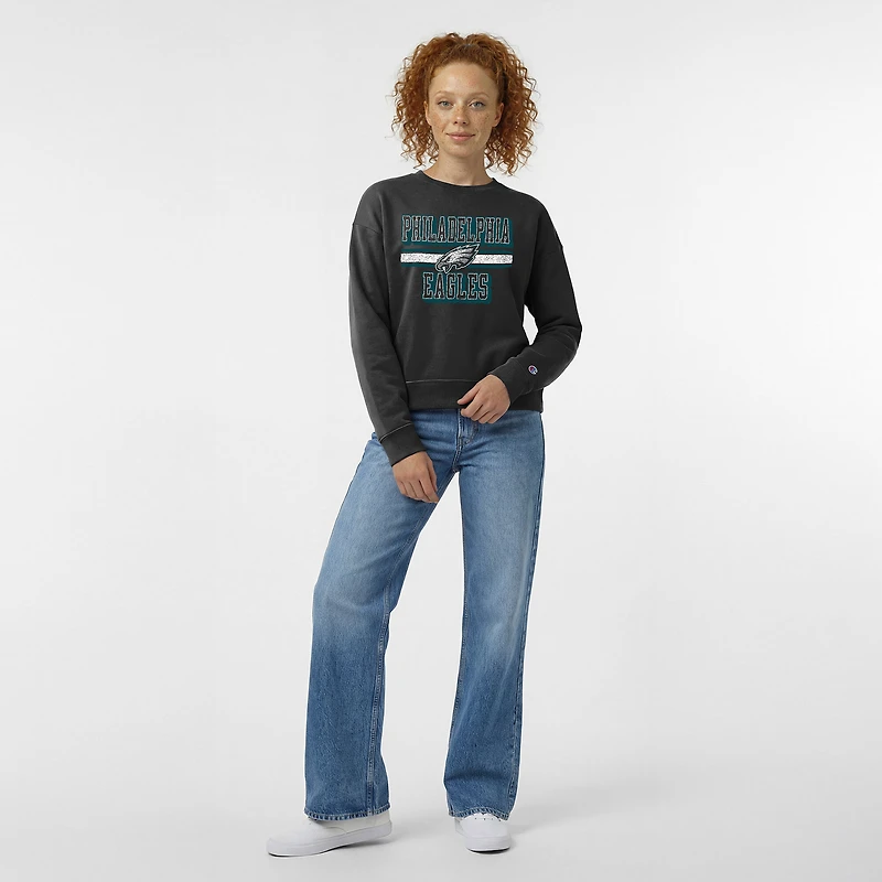 Women's Champion Philadelphia Eagles Powerblend Fleece Sweatshirt