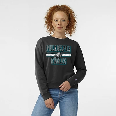 Women's Champion Philadelphia Eagles Powerblend Fleece Sweatshirt