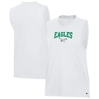 Women's Champion  White Philadelphia Eagles Muscle Tank Top