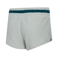 Ensemble sweat à capuche et short manches longues Whitley gris Philadelphia Eagles pour femme Concepts Sport