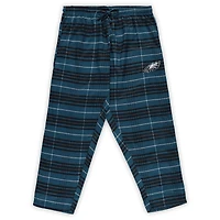 Ensemble de nuit grande taille pour femme Concepts Sport Philadelphia Eagles avec haut et pantalon à inscription