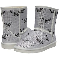 Women's Cuce  Philadelphia Eagles Logo Pull on Ankle Boots