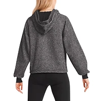 Women's DKNY Sport Black Philadelphia Eagles Debbie Dolman Raglan Pullover Hoodie