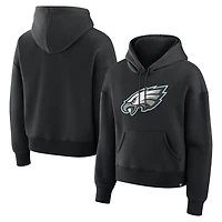 Women's Fanatics Black Philadelphia Eagles Essential Legacy Hoodie