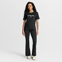 Women's Fanatics Black Philadelphia Eagles Fade Legacy T-Shirt