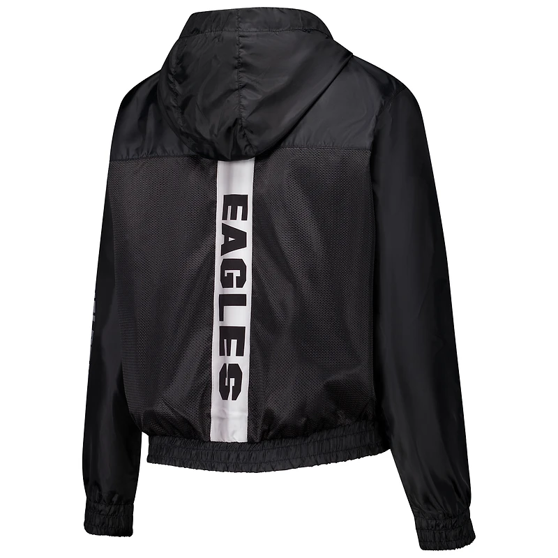 Women's Fanatics Black Philadelphia Eagles Full-Zip Jacket