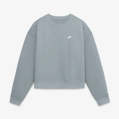 Sweat-shirt oversize à pochette bleu Philadelphia Eagles pour femme de Fanatics