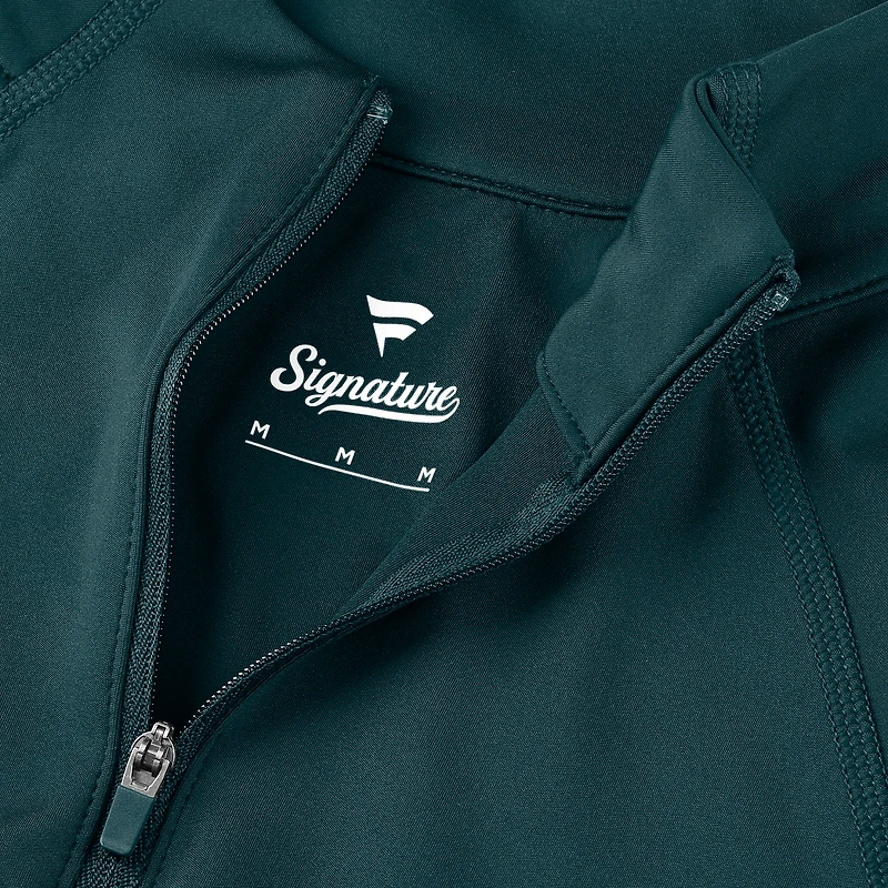 Veste zippée quart de tour Fanatics Midnight Green Philadelphia Eagles Elements pour femme