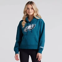 Sweat à capuche en polaire Legacy vert nuit pour femme des Philadelphia Eagles Fanatics