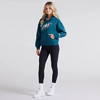Sweat à capuche en polaire Legacy vert nuit pour femme des Philadelphia Eagles Fanatics