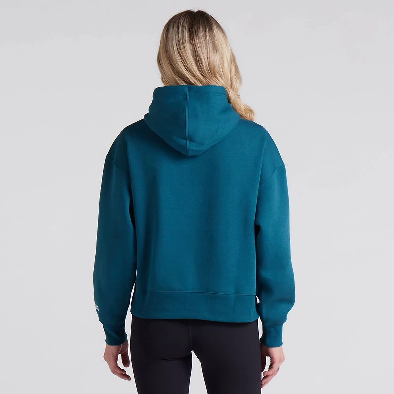Sweat à capuche en polaire Legacy vert nuit pour femme des Philadelphia Eagles Fanatics
