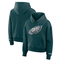 Sweat à capuche en polaire Legacy vert nuit pour femme des Philadelphia Eagles Fanatics