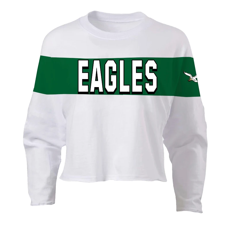 Women's Fanatics Saquon Barkley Ash Philadelphia Eagles Plus Name & Number T-Shirt