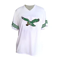 Maillot tendance grande taille blanc des Philadelphia Eagles pour femmes Fanatics Saquon Barkley