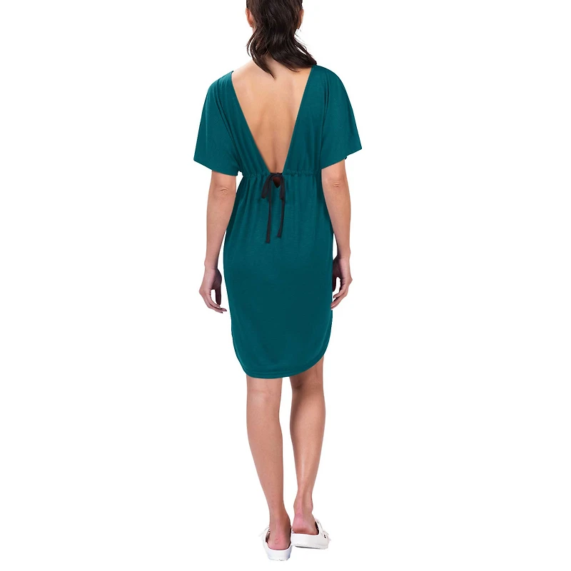 Women's G-III 4Her by Carl Banks Green Philadelphia Eagles Versus Swim Cover-Up