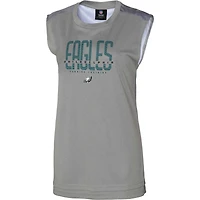 Débardeur sans sueur des Eagles de Philadelphie gris pour femme