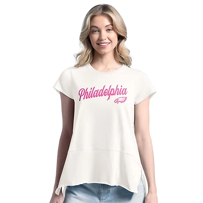 T-shirt vert Margaritaville pour femme des Philadelphia Eagles Gametime Is Paradise