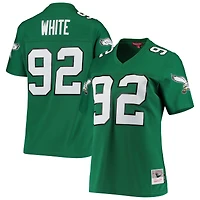 Maillot réplique Mitchell & Ness Reggie White Kelly Green Philadelphia Eagles 1990 Legacy pour femme