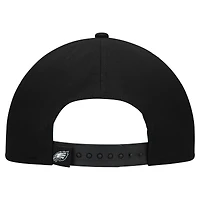 Women's New Era  Black Philadelphia Eagles  Metallic 9FORTY M-Crown A-Frame Adjustable Hat