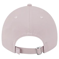 Casquette ajustable New Era Main 9TWENTY rose clair pour femme des Philadelphia Eagles