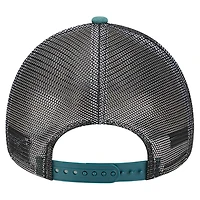 Bracelet d'amitié New Era blanc/vert nuit pour femme des Philadelphia Eagles, casquette ajustable 9FORTY